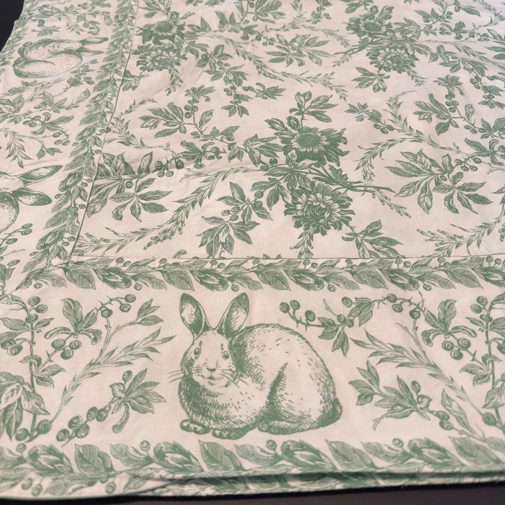 April Cornell cotton tablecloth